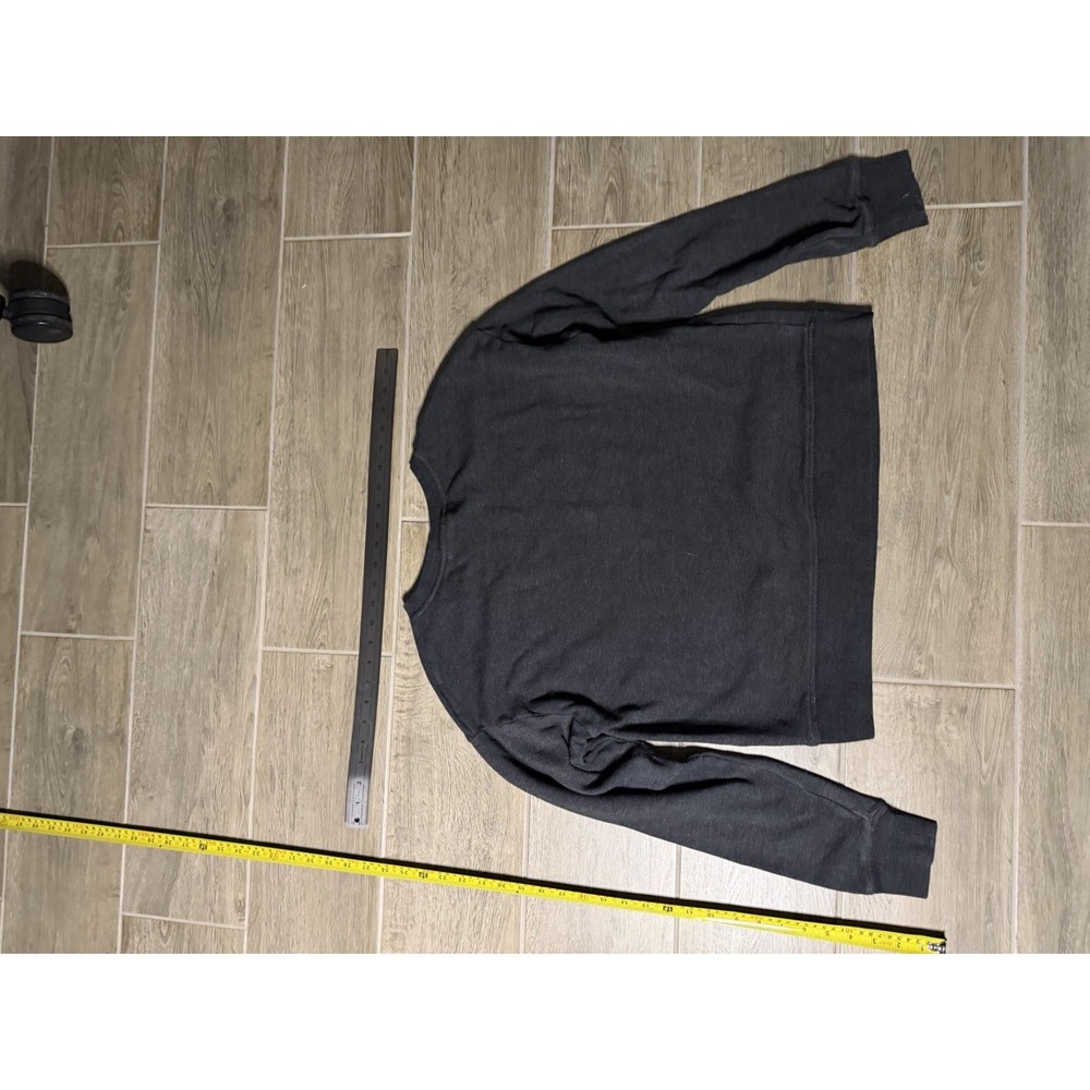 Women's Black Reebok Long Sleeve Sweatshirt Size Medium Pre-Owned - Picture 11 of 16
